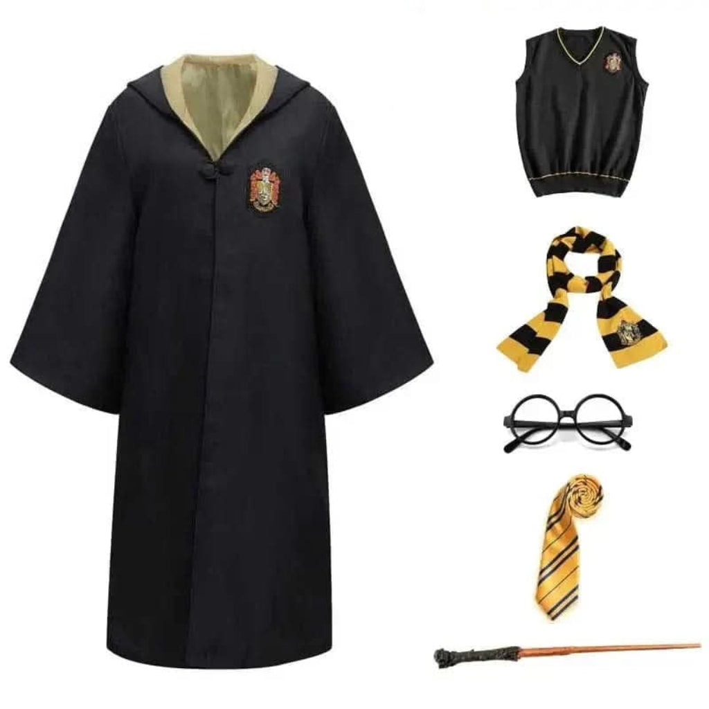 Halloween Kostüm Zauberer Umhang Magisches Schuluniform Set - Image 6