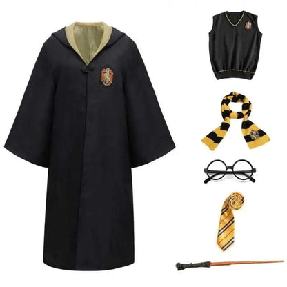Halloween Kostüm Zauberer Umhang Magisches Schuluniform Set - Image 6