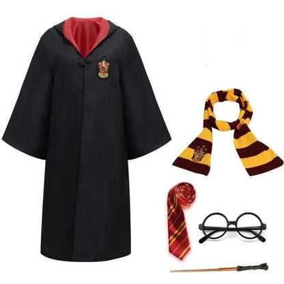 Halloween Kostüm Zauberer Umhang Magisches Schuluniform Set - Image 7