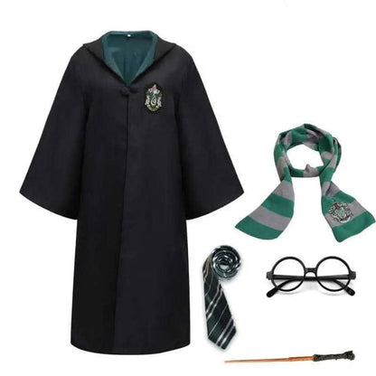 Halloween Kostüm Zauberer Umhang Magisches Schuluniform Set - Image 8