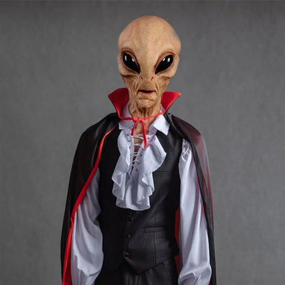 Halloween Kostüme Alien Maske Realistische Vollkopf - Image 3