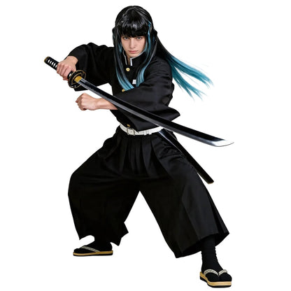 Halloween Kostüme Anime Kämpfer Kimono Cosplay Set - Image 1