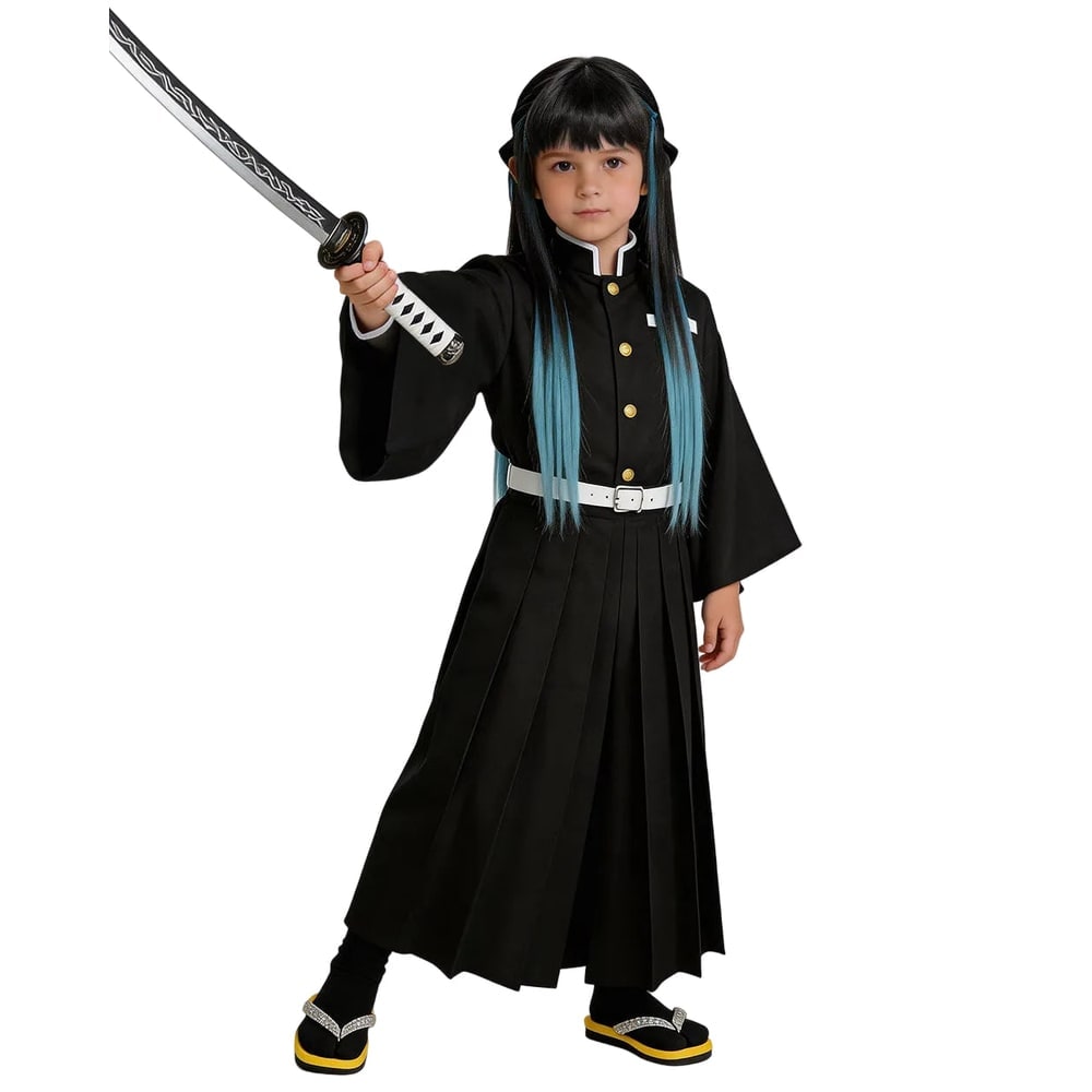 Halloween Kostüme Anime Kämpfer Kimono Cosplay Set - Image 2