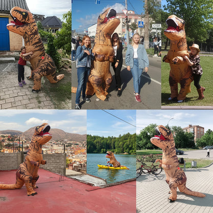 Halloween Kostüme Aufblasbares Dinosaurier Partyoutfit - Image 2