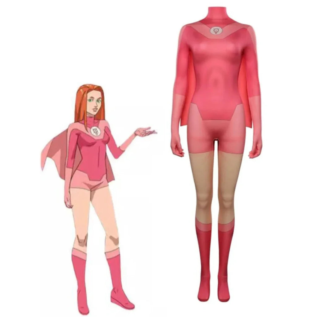 Halloween Kostüme Cosplay Damen Jumpsuit Umhang - Image 1