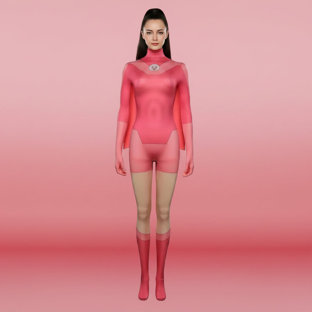 Halloween Kostüme Cosplay Damen Jumpsuit Umhang - Image 2