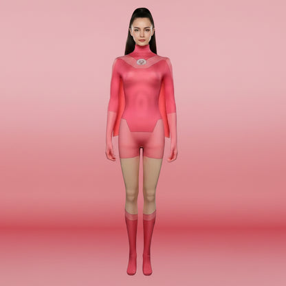 Halloween Kostüme Cosplay Damen Jumpsuit Umhang - Image 2
