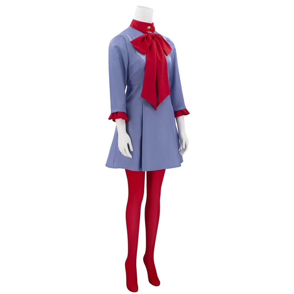 Halloween Kostüme Cosplay Outfit Kapuze Drapiertes Design - Image 3