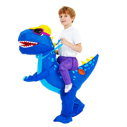Halloween Kostüme Dinosaurier Aufblasbar Kinder Karneval - Image 5