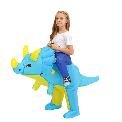 Halloween Kostüme Dinosaurier Aufblasbar Kinder Karneval - Image 7
