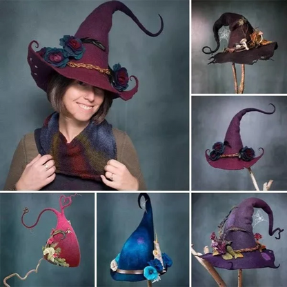 Halloween Kostüme Hexenhut Spitzkrempe Verstellbar - Image 5