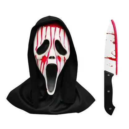 Halloween Kostüme Horror Maske Geistergesicht Karneval Cosplay - Image 10