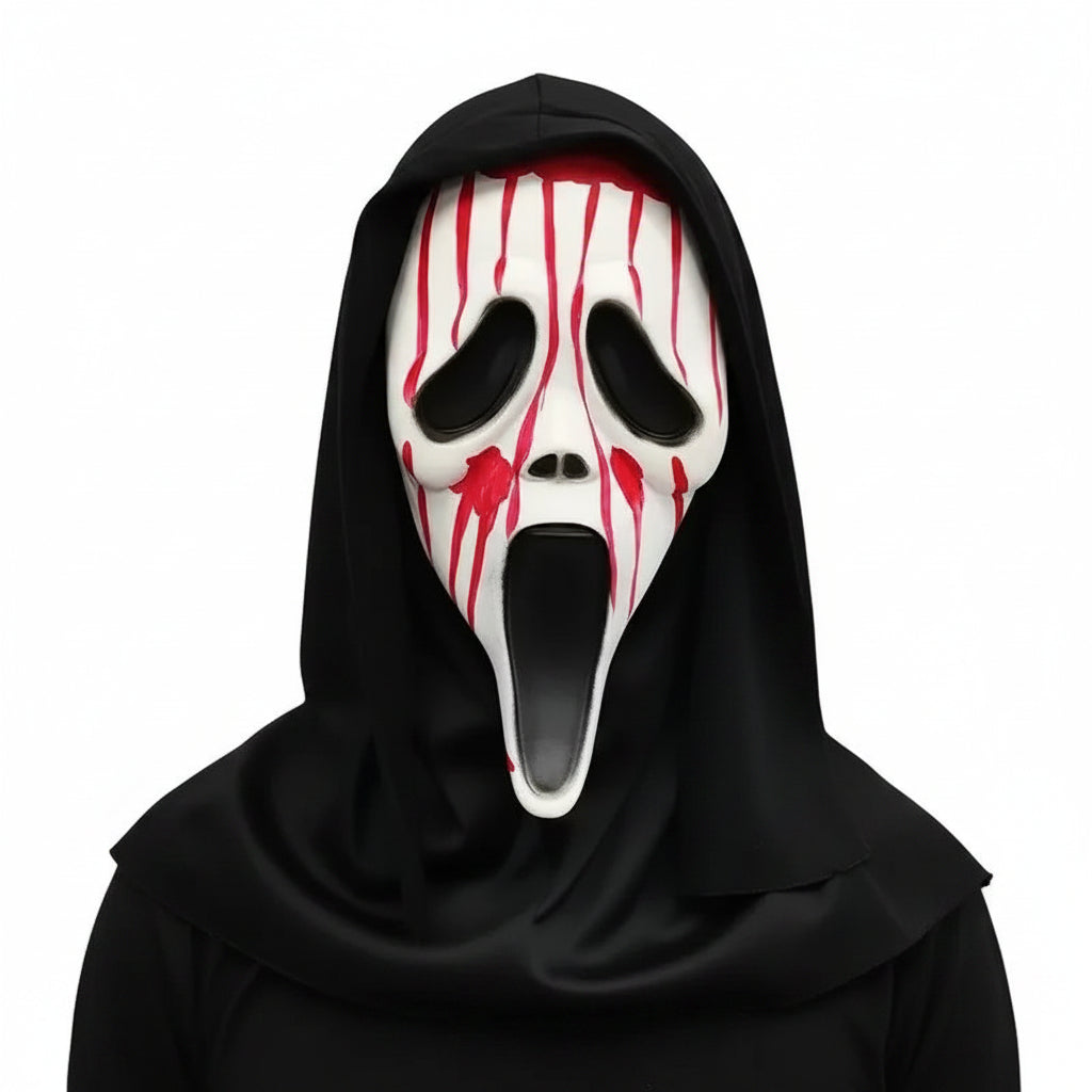 Halloween Kostüme Horror Maske Geistergesicht Karneval Cosplay - Image 7
