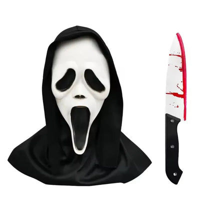 Halloween Kostüme Horror Maske Geistergesicht Karneval Cosplay - Image 9