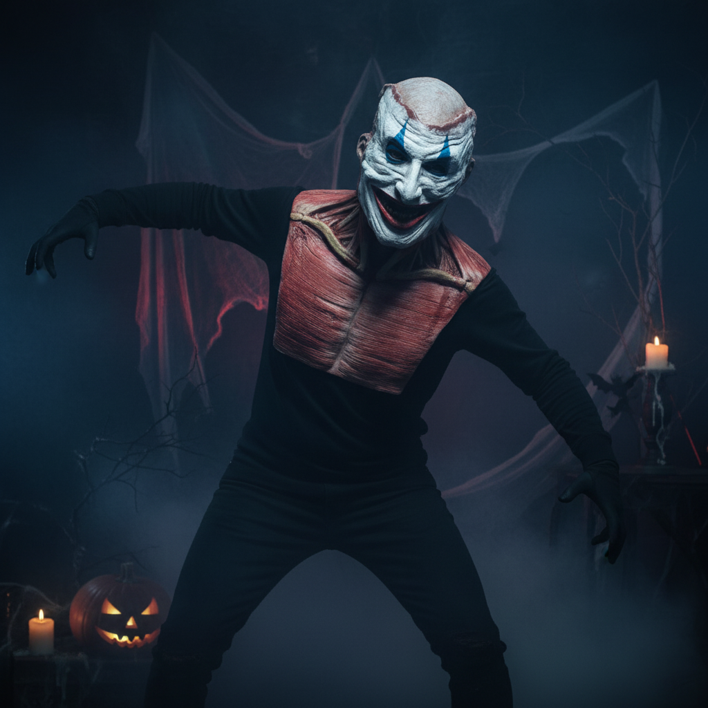 Halloween Kostüme Horrormaske Totenkopf Maske Realistischer Effekt - Image 3