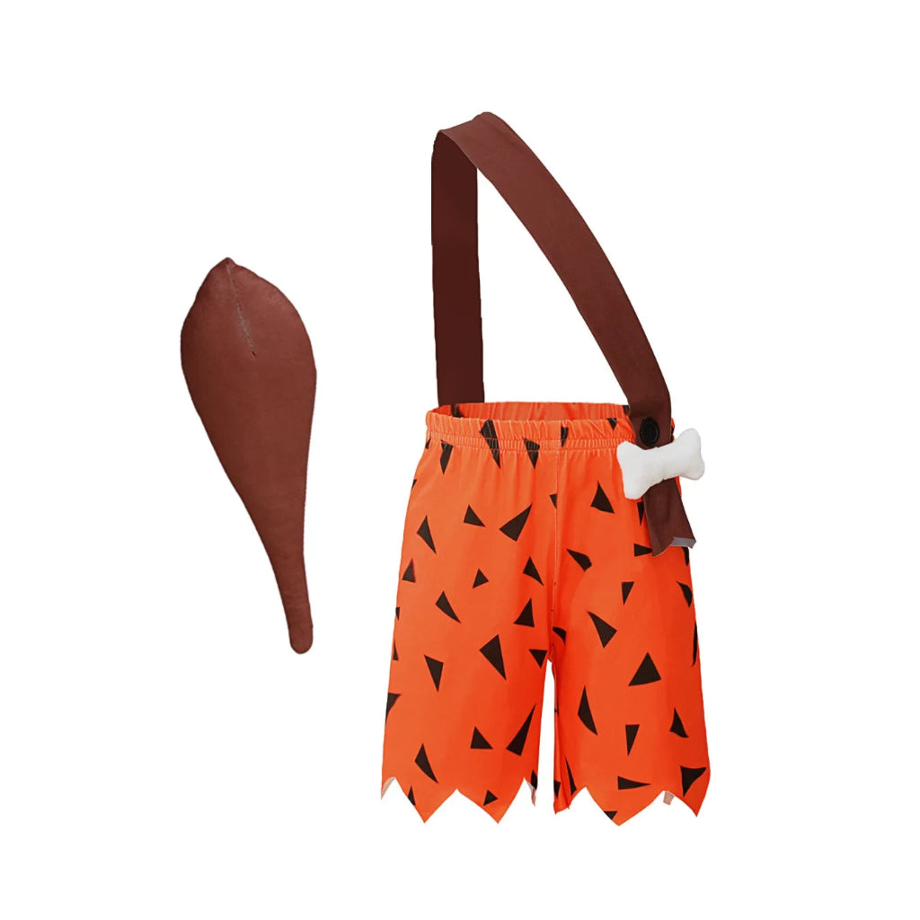 Halloween Kostüme Kinder Höhlenmensch Steinzeitoutfit - Image 8