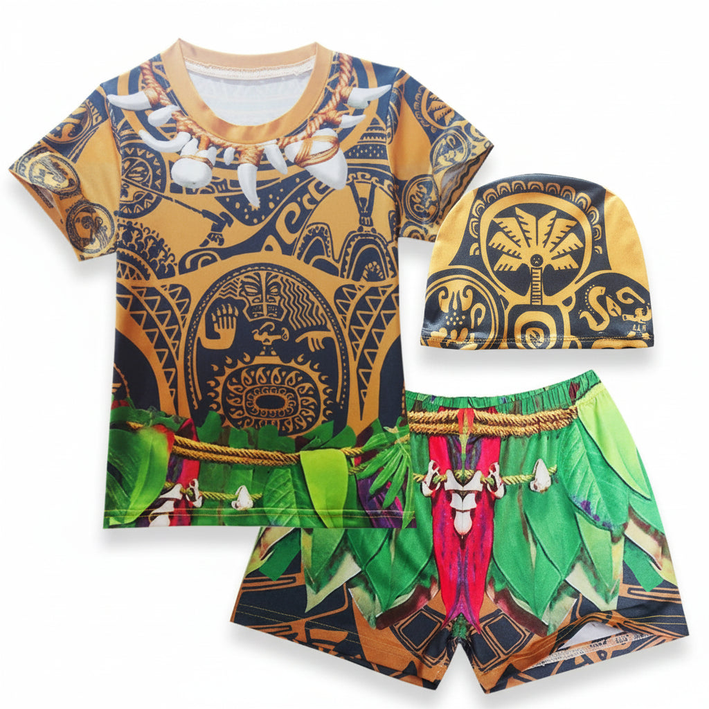 Halloween Kostüme Kinder Inselkrieger Karnevalsoutfit - Image 5