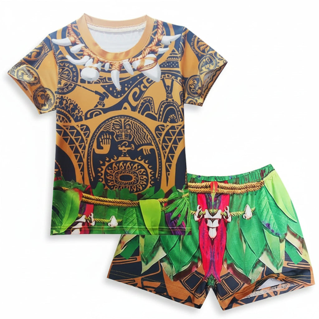 Halloween Kostüme Kinder Inselkrieger Karnevalsoutfit - Image 7