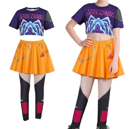 Halloween Kostüme Kinder Krieger Outfit Rollenspiel Set Perücke - Image 6