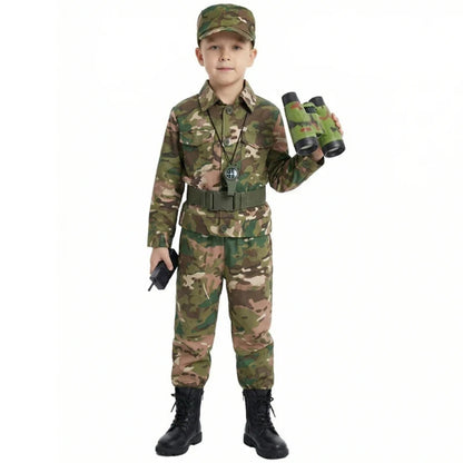 Halloween Kostüme Kinder SoldatenTarnfarben Rollenspiel Set - Image 2