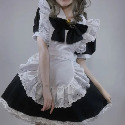 Halloween Kostüme Maid Uniform Rüschen Schürze - Image 3