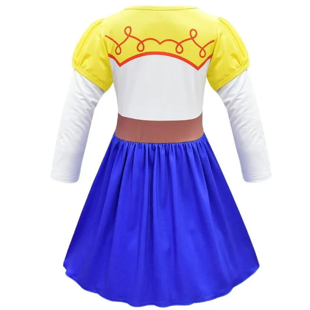 Halloween Kostüme Mädchen Cowboy Kleid Western Set - Image 3