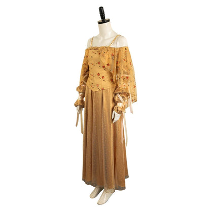 Halloween Kostüme Mittelalter Kleid Off Shoulder - Image 4