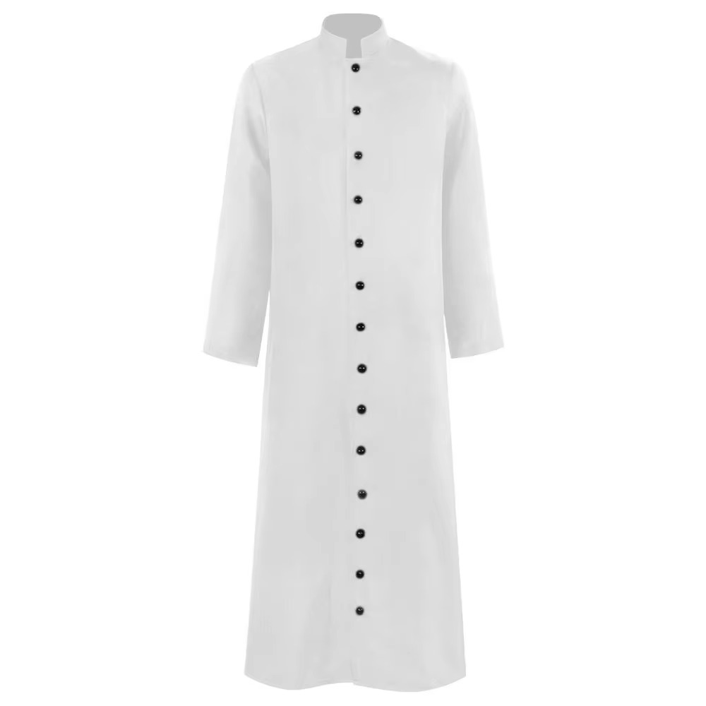 Halloween Kostüme Mittelalter Robe Kapuze Kleid - Image 2