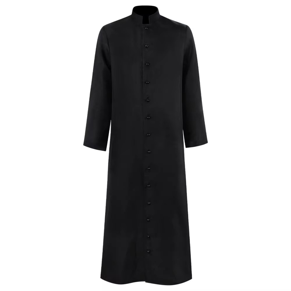 Halloween Kostüme Mittelalter Robe Kapuze Kleid - Image 4