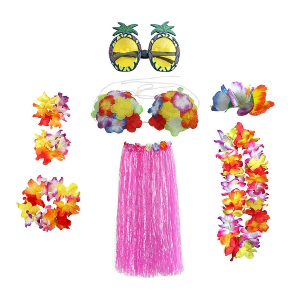 Halloween Kostüme Party Hawaii Strand Set Festliches Outfit - Image 1