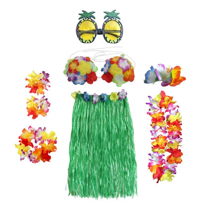 Halloween Kostüme Party Hawaii Strand Set Festliches Outfit - Image 11