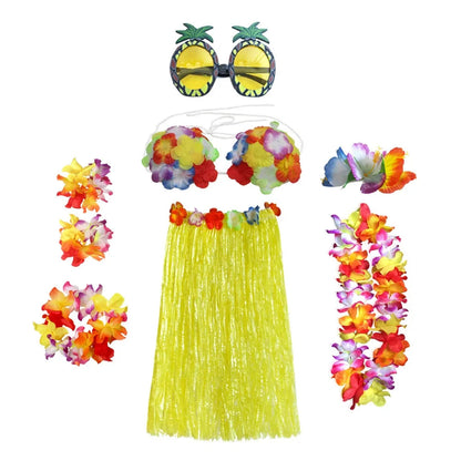 Halloween Kostüme Party Hawaii Strand Set Festliches Outfit - Image 13