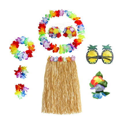 Halloween Kostüme Party Hawaii Strand Set Festliches Outfit - Image 2