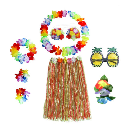 Halloween Kostüme Party Hawaii Strand Set Festliches Outfit - Image 3