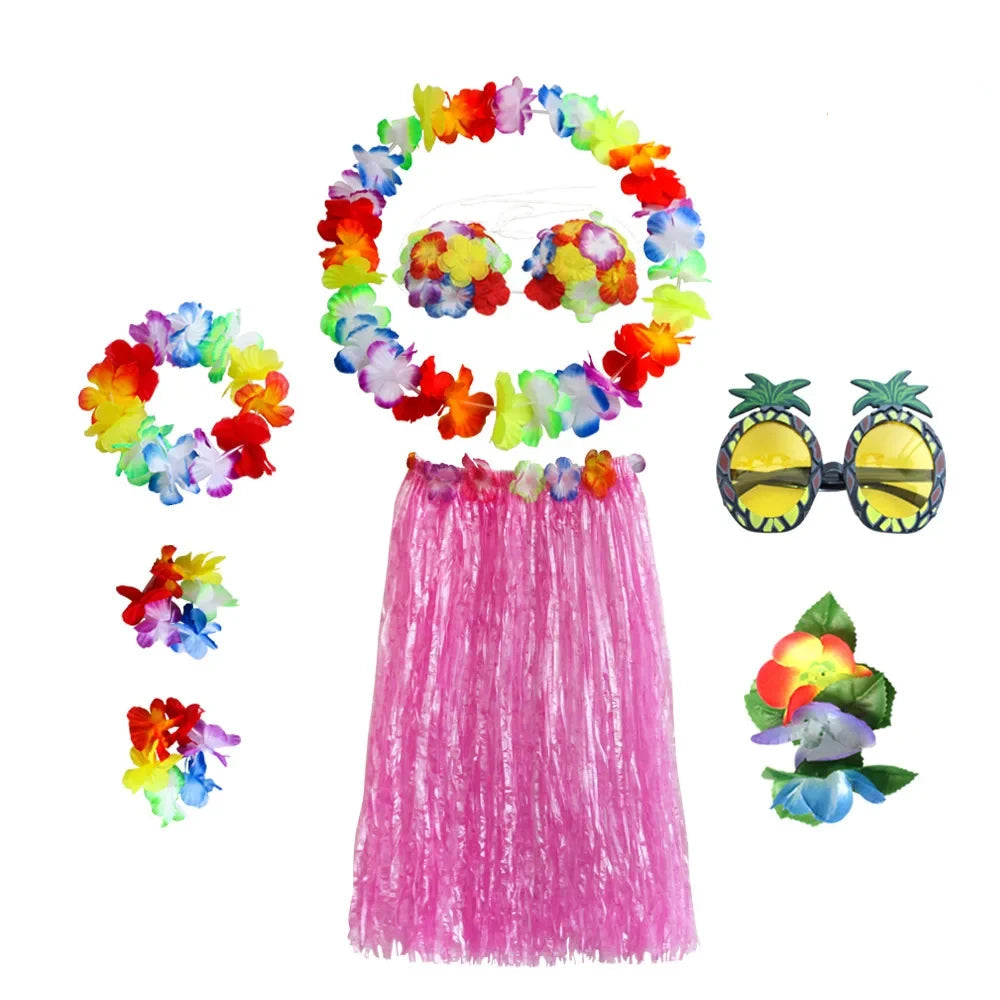 Halloween Kostüme Party Hawaii Strand Set Festliches Outfit - Image 5