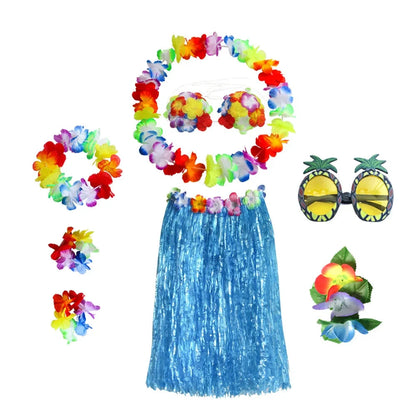 Halloween Kostüme Party Hawaii Strand Set Festliches Outfit - Image 6