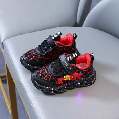 Halloween Kostüme Schuhe Leuchtschuhe Spinnenmotiv - Image 2