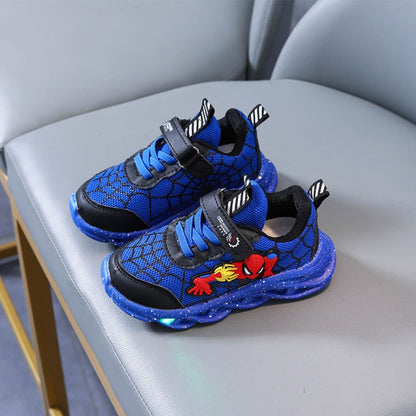 Halloween Kostüme Schuhe Leuchtschuhe Spinnenmotiv - Image 3