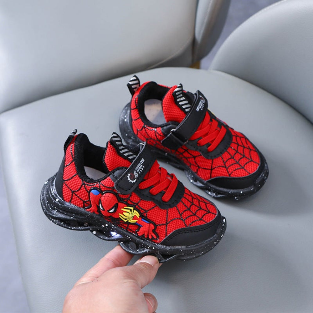 Halloween Kostüme Schuhe Leuchtschuhe Spinnenmotiv - Image 4