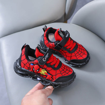 Halloween Kostüme Schuhe Leuchtschuhe Spinnenmotiv - Image 4