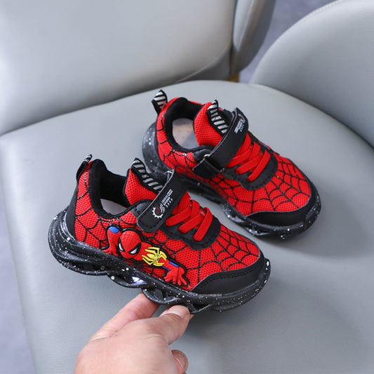 Halloween Kostüme Schuhe Leuchtschuhe Spinnenmotiv - Image 4