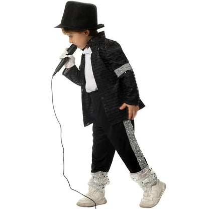 Halloween Kostüme Tanzkostüm Kinder Glitzer Bühnenauftritt - Image 4