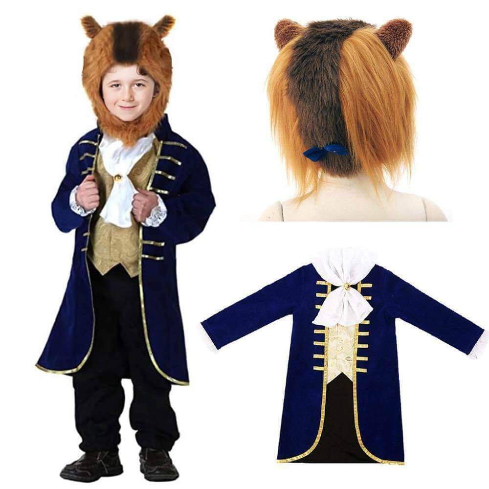 Halloween Kostüme Tier Kinder Jacke Haarteil Karneval - Image 1