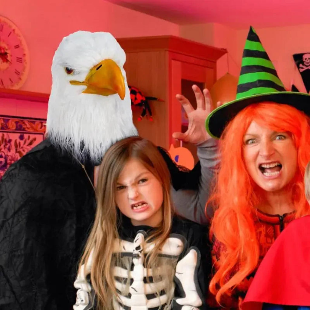 Halloween Kostüme Tiermaske Realistische Adlerkopfmaske Erwachsene - Image 2