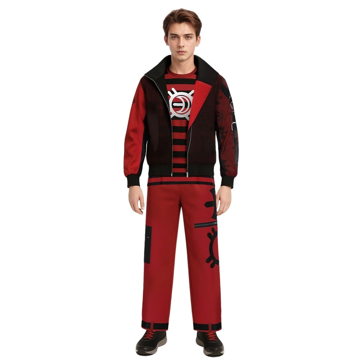 Halloween Kostüme Vampir Herren Jacke Hose Cosplay - Image 1