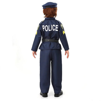 Halloween Kostumes Kinder Polizei Uniform Karneval - Image 3
