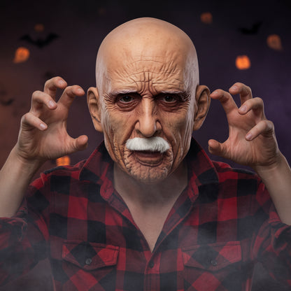 Halloween Maske Alter Mann Cosplay - Image 1
