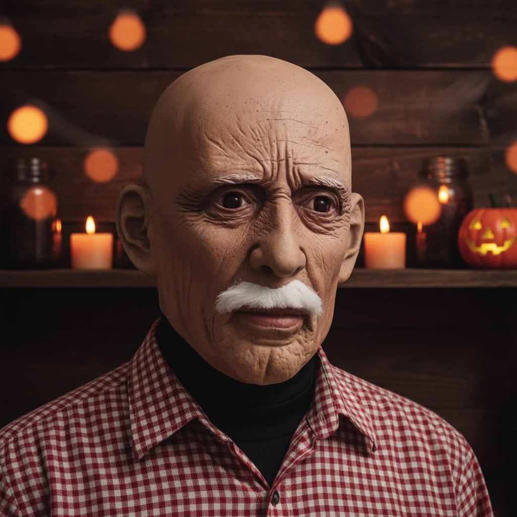 Halloween Maske Alter Mann Cosplay - Image 7