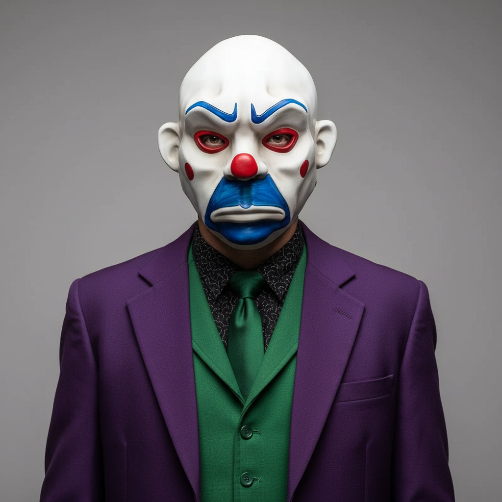 Halloween Maske Clown Design Gruseliges Kostüm - Image 1