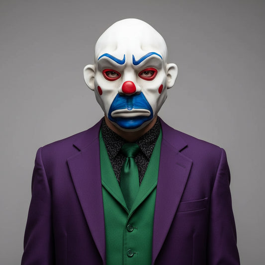Halloween Maske Clown Design Gruseliges Kostüm - Image 1